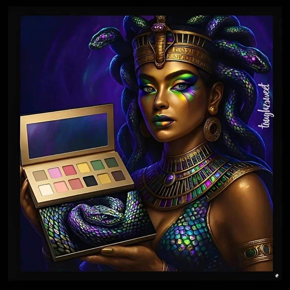 🆕️LIMITED EDITION 12 COLOR SERPENT HIGHLY PIGMENTED Y2K EYESHADOW PALETTE